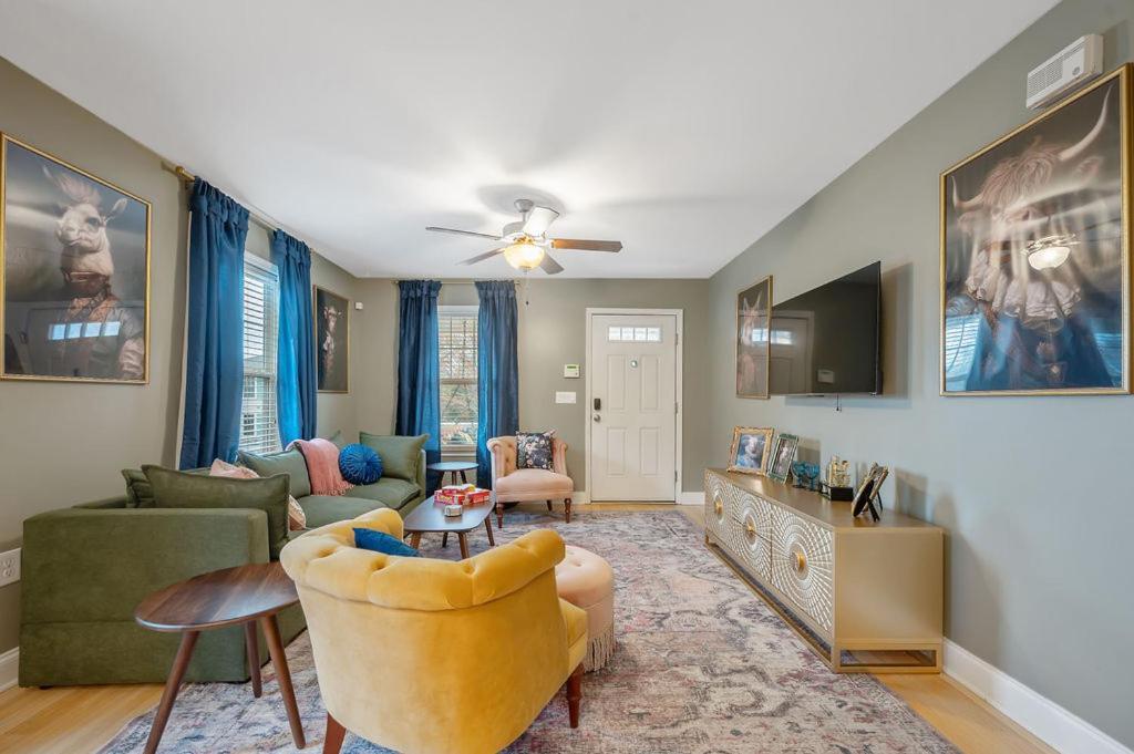 New Victorian Theme, 3Br, Lrg Backyard Close To Pnc Arena, Downtown, And Rdu Airport Raleigh Exterior foto